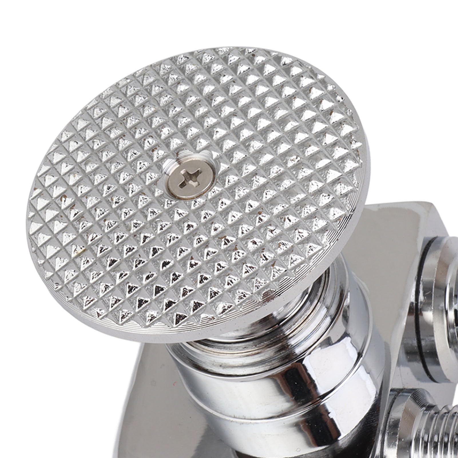 Valvola a Pedale Valvola con Interruttore a Pedale Senza, Set di Valvole Dell'acqua a Pedale Singolo Montato a Pavimento per Rubinetto Dell'acqua del Lavabo Rubinetto