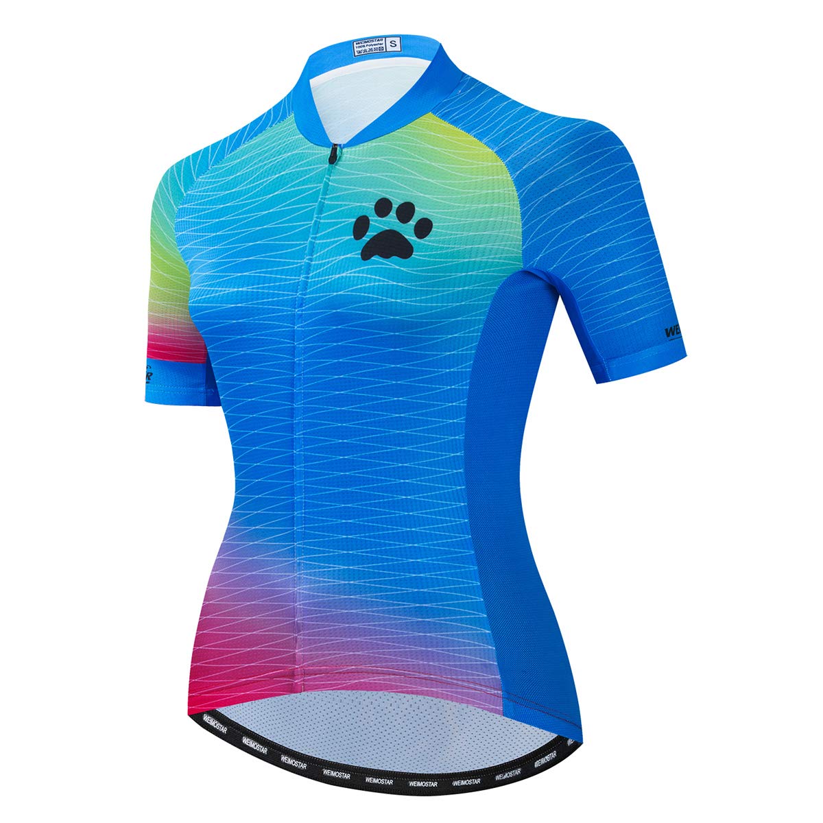 Cycling Jerseys Women Bike Shirts Short Sleeve Bicycle Clothes Breathable Stretch Labric Bicycle Uniforms