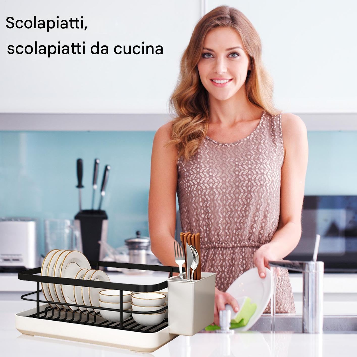 Generico Scolapiatti | Sgocciolatoio Risparmio Spazio Lavello