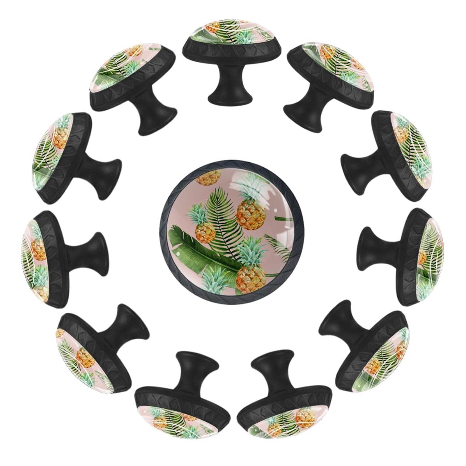 Boutons de tiroir ananas de 35 mm pour décorer la commode de la chambre d'enfant