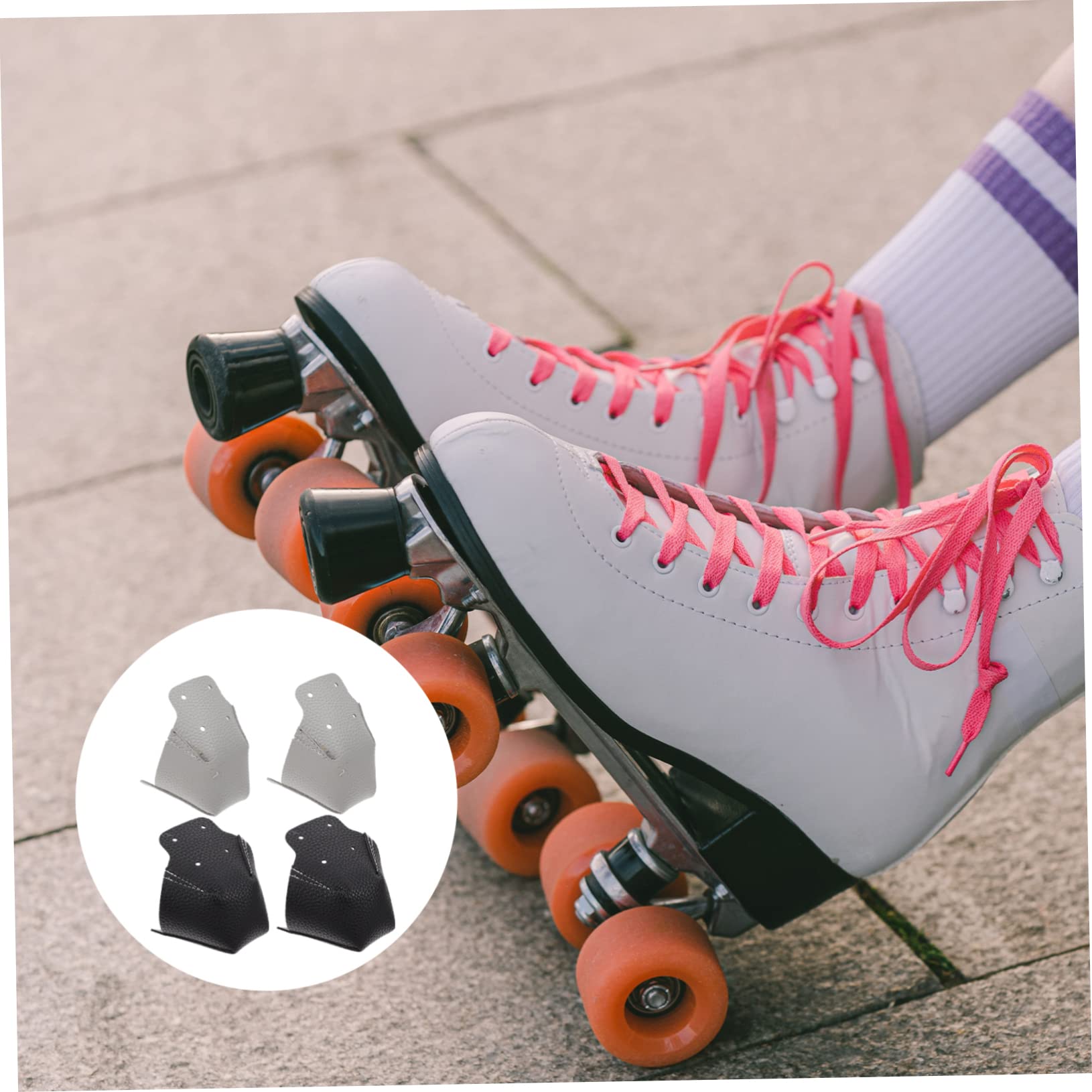 KESYOO 3sets Skates Toe Covers for Boys and Girls Portable Toe Caps Guards Roller Skates Accessory 2pairs*3