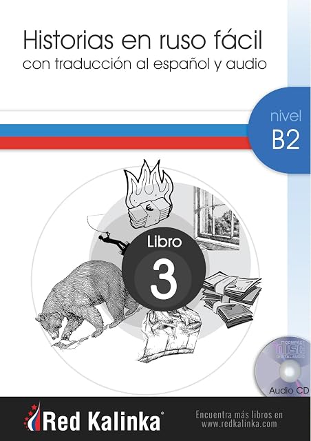 Portada de Historias en Ruso Facil B2-3 + Cd Audio