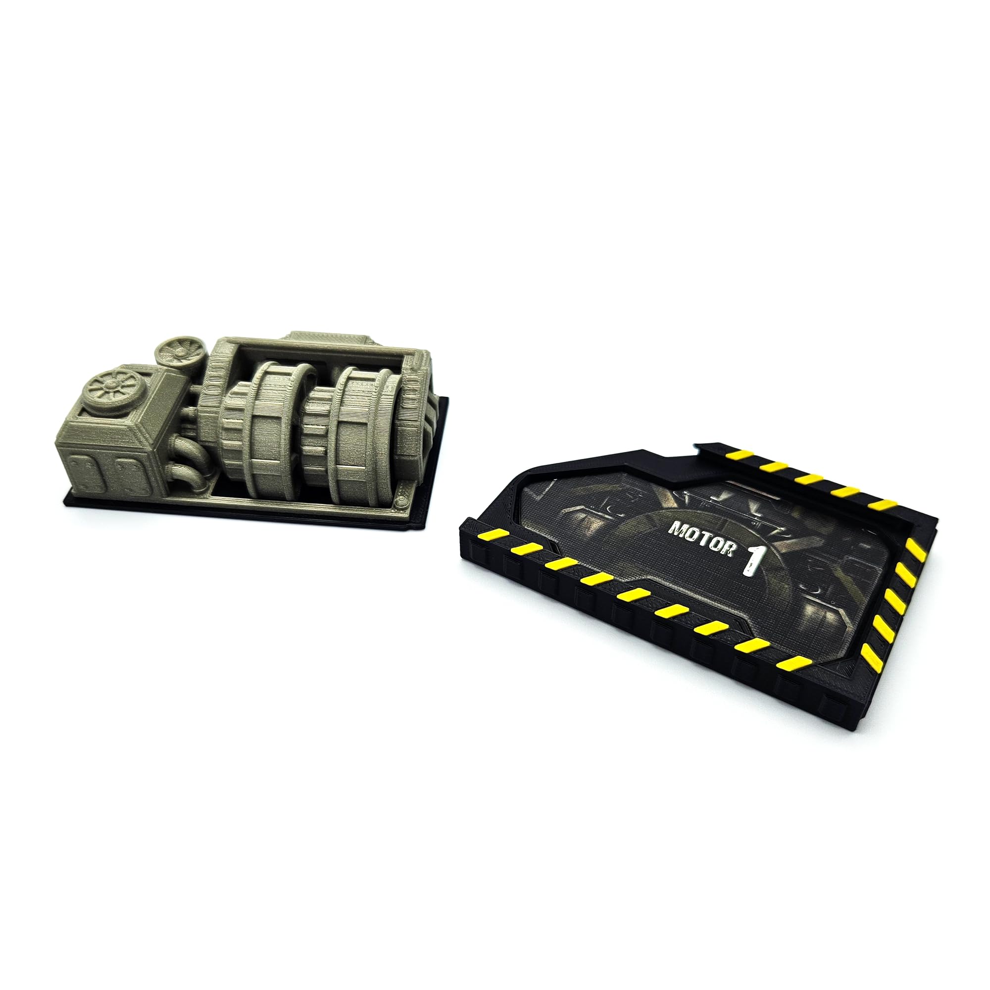 Engines for Nemesis - Pack of 3 Board Game Accessories and 3D Expansions, Black, 15 cm x 10 cm x 22 cm - Image 4
