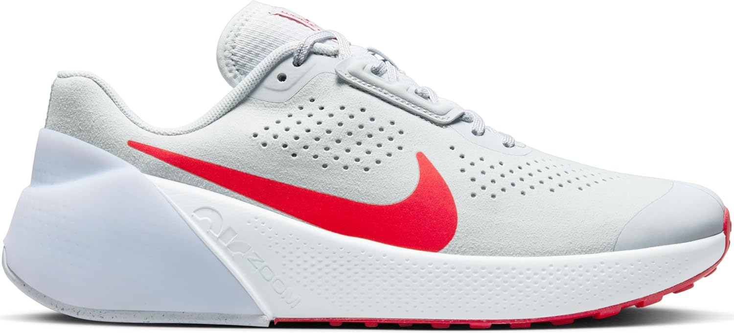 Nike Air Zoom TR 1 Men's Workout Shoes (DX9016-004, Pure Platinum/Football Grey/University Red) Size 11.5 - Image 7