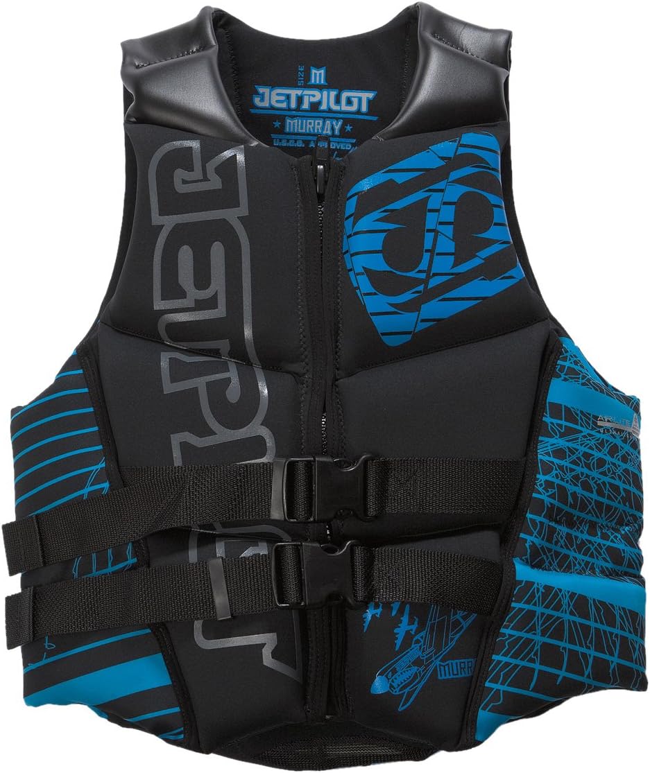 jetpilot Neoprene Murray Neo Vest (Blue, Medium)