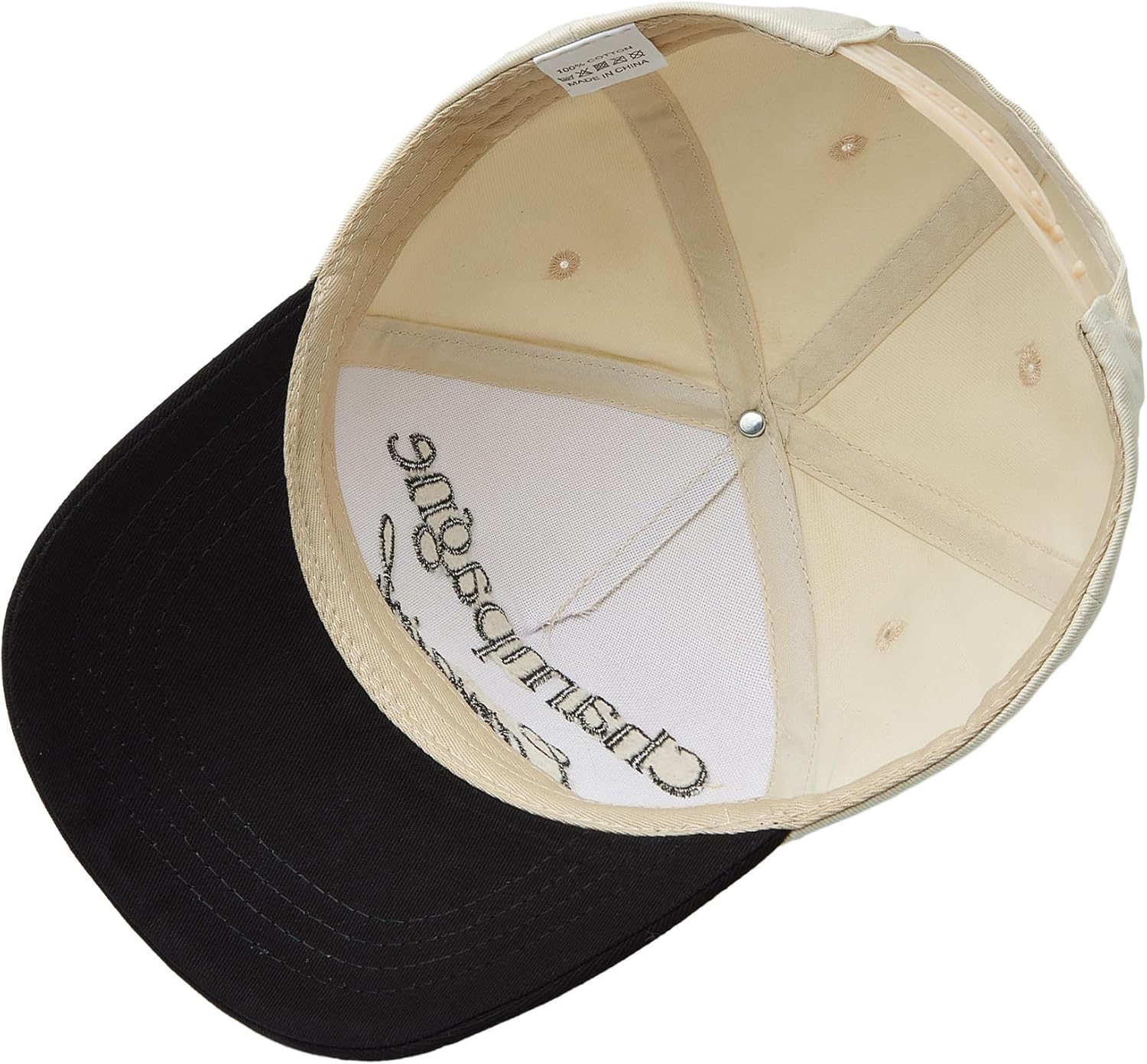Embroidered Lettering Print Dad Hat Baseball Cap Vintage Snapback Hat