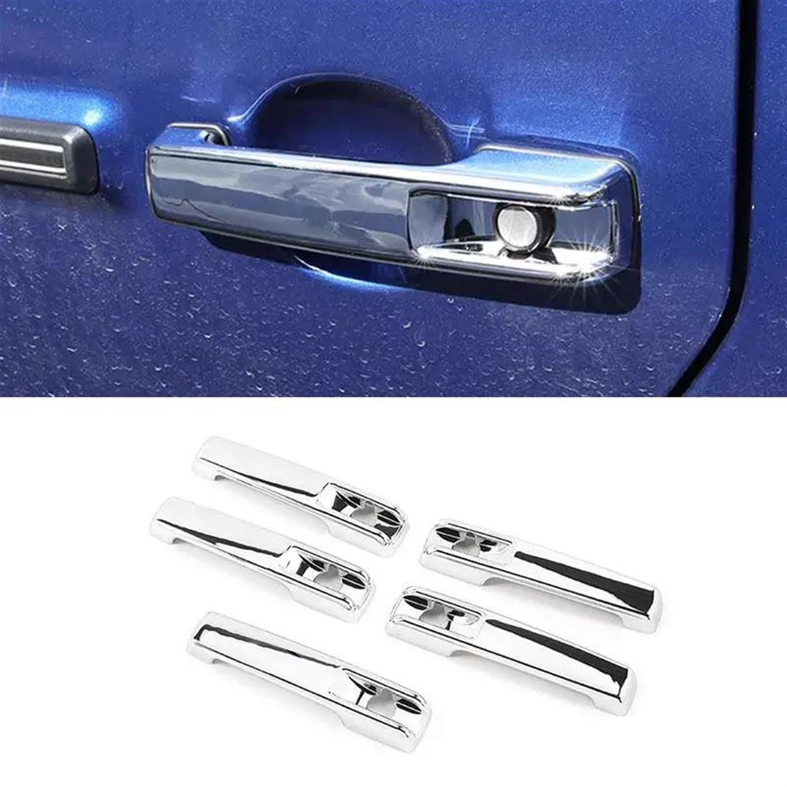 NOHEEU Car Exterior Door Handle Trim Cover for Benz G-Class W463 W464 G65 G55 G63 G500 G550 2004-2021