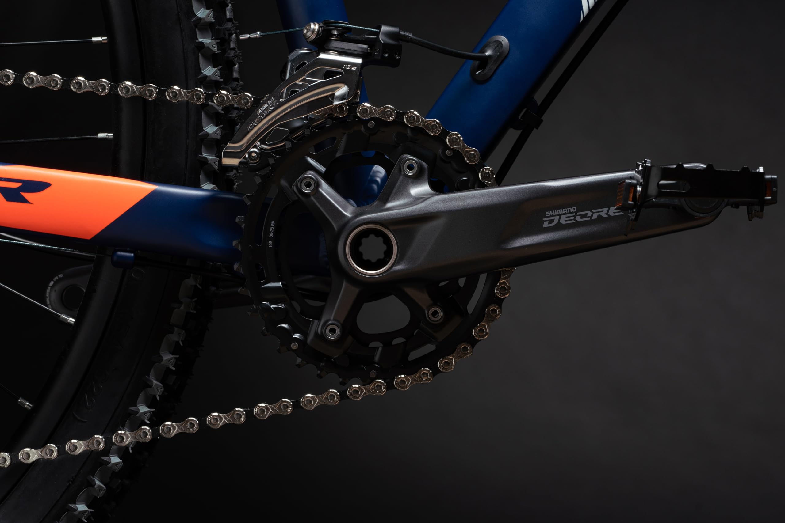 NSR 710 REACT 10V Mountain Bike 29 Pollici con Telaio in Alluminio, Cambio 10 Velocità, Freni a Disco Idraulici, Bici Tecnobike Uomo per Uso Stradale e Fuoristrada