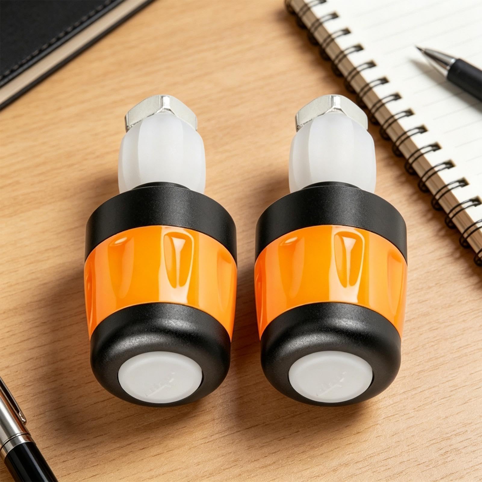 Clignotants pour Vélo - Poignée de Guidon LED étanche et Rechargeable - Indicateurs pour Trottinette Électrique,pour Vélos, Conduite De Nuit, Parking, Trajets Quotidiens, Route Urbaine, Montagne