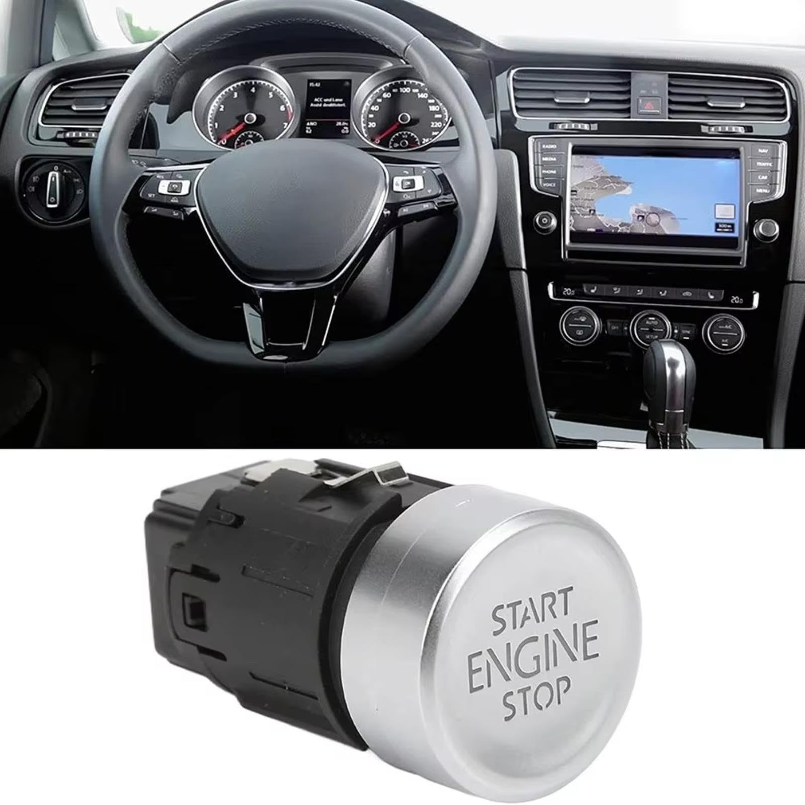 Bouton Poussoir Start Stop Pour VW Pour Sharan 2011-2016