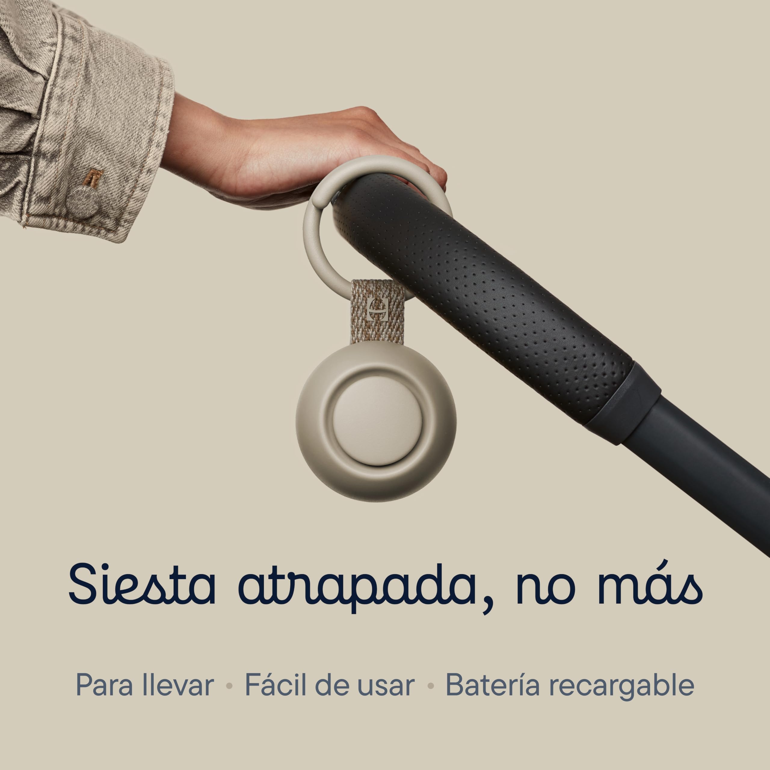 Hatch Rest Go | Máquina de sonido portátil para bebés y niños | Chupete de sueño para bebé | 10 sonidos relajantes | Ruido blanco | Shush | Viajes | Lista de regalo | Fiesta de prenatal | Cochecito de