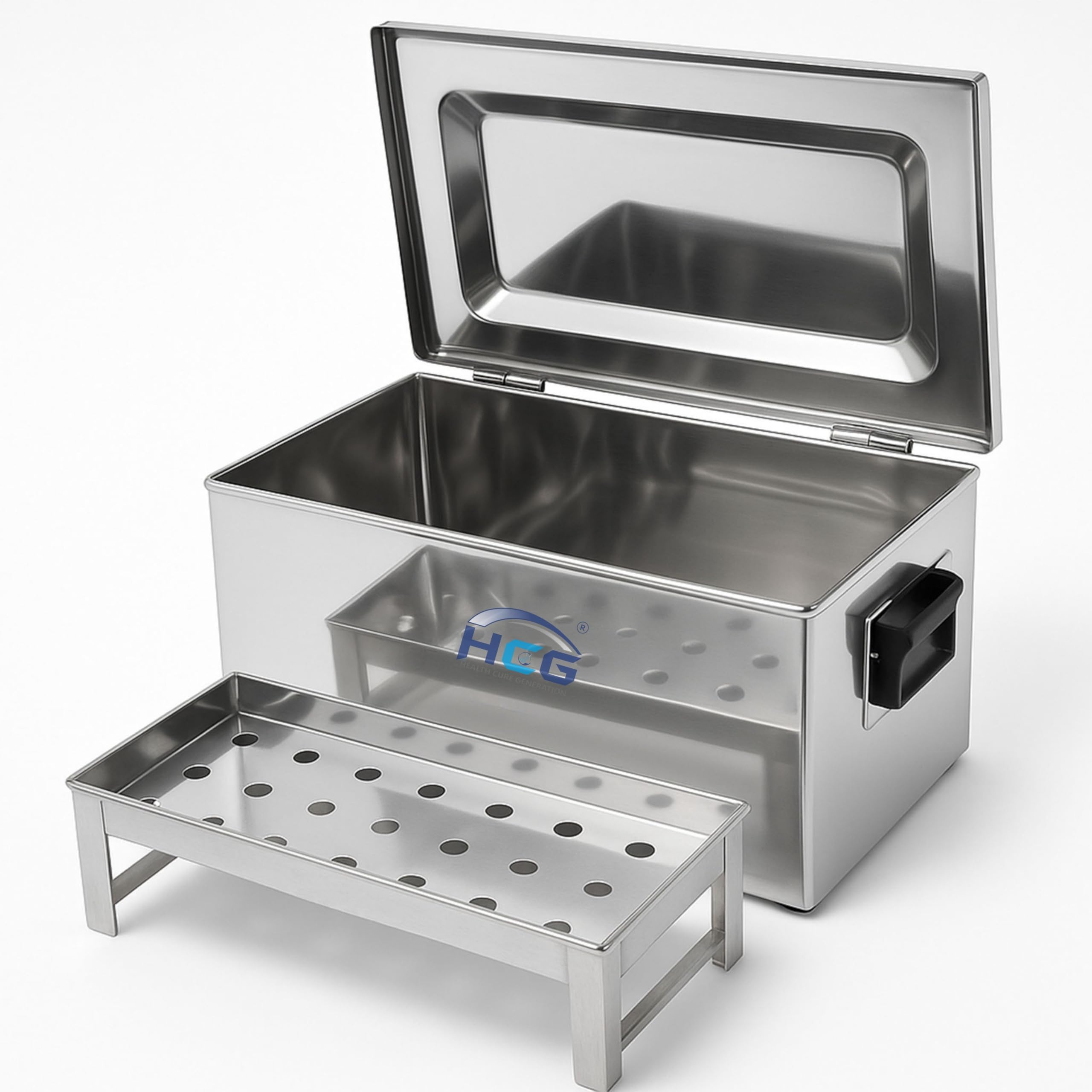 Professional Dry Heat Instrument Sterilizer for Salon, Dental, and Medical Use – 200°C High-Temperature Sterilization (Sterilizer 8x5x3) (Pack of 1)-image-0
