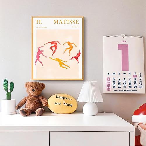 Miniatura 7 de dazongweihan Pink Matisse Prints - Arte de pared, pósteres estéticos daneses de arte de pared, sin marco, para exposiciones de mercado de flores,