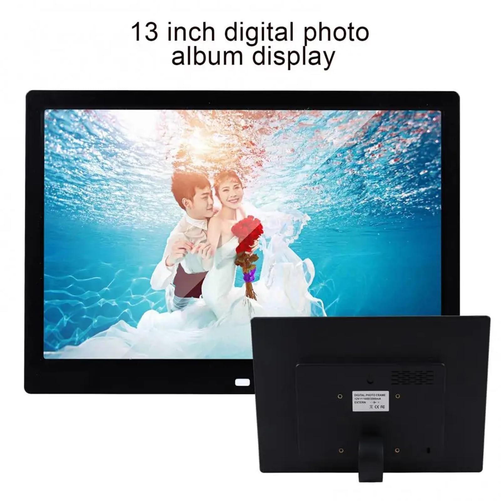 Amazon.co.jp: Digital Photo Frame Digital Photo Frame Video 13.3