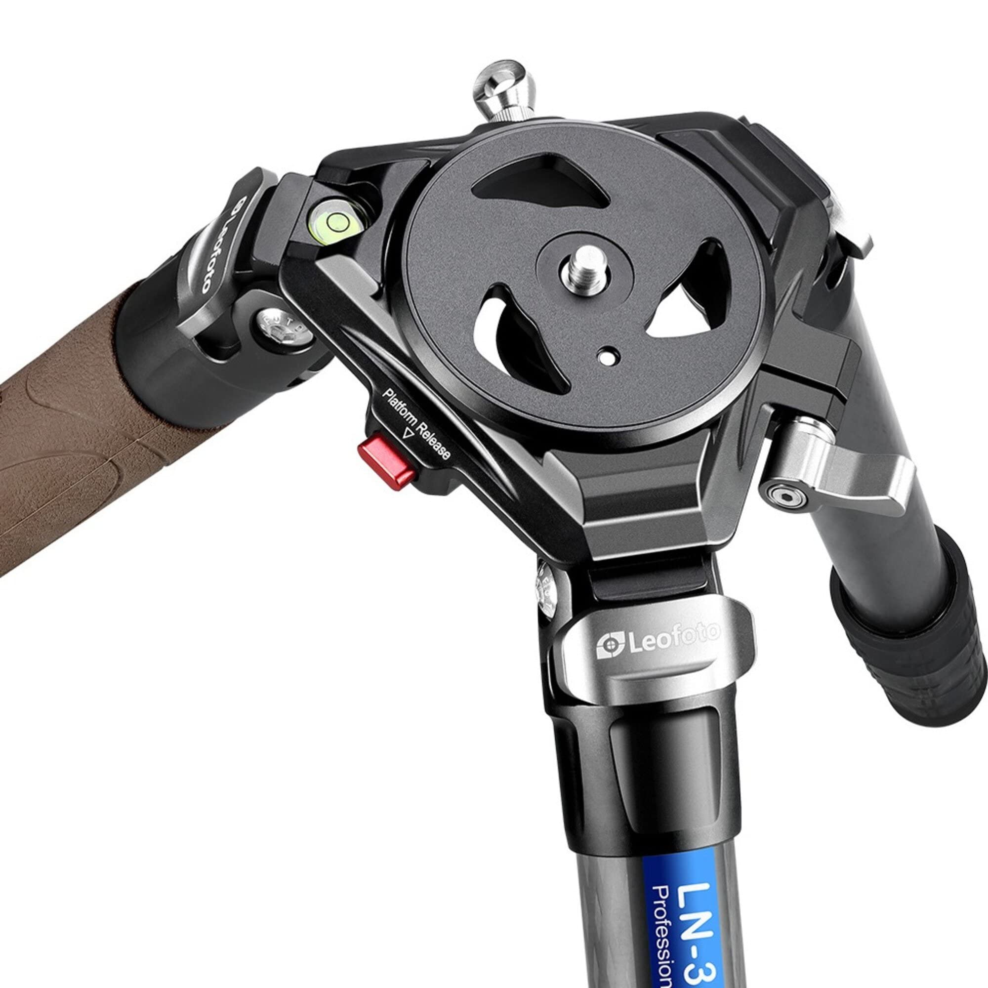 Leofoto SA-X Trépied Extérieur Sans Tête, Idéal Pour Vidéo Et Photo Avec Pieds Réglables Et Mallette De Transport