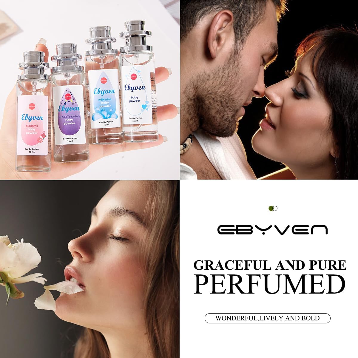 Flagship | Long Lasting Baby Powder Fragrances, Fresh and Light Scent Baby Tower Perfume, Long-lasting Moisture & Fragrance - Gift for Women Gentle Baby Powder & Floral Notes 35ml 2026 - view 7