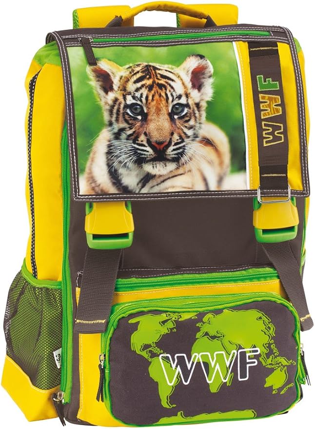 Wwf Boy Zaino Estensibile, Standard, Con Borraccia, Cucciolo Tigre :  Amazon.it: Cancelleria e prodotti per ufficio