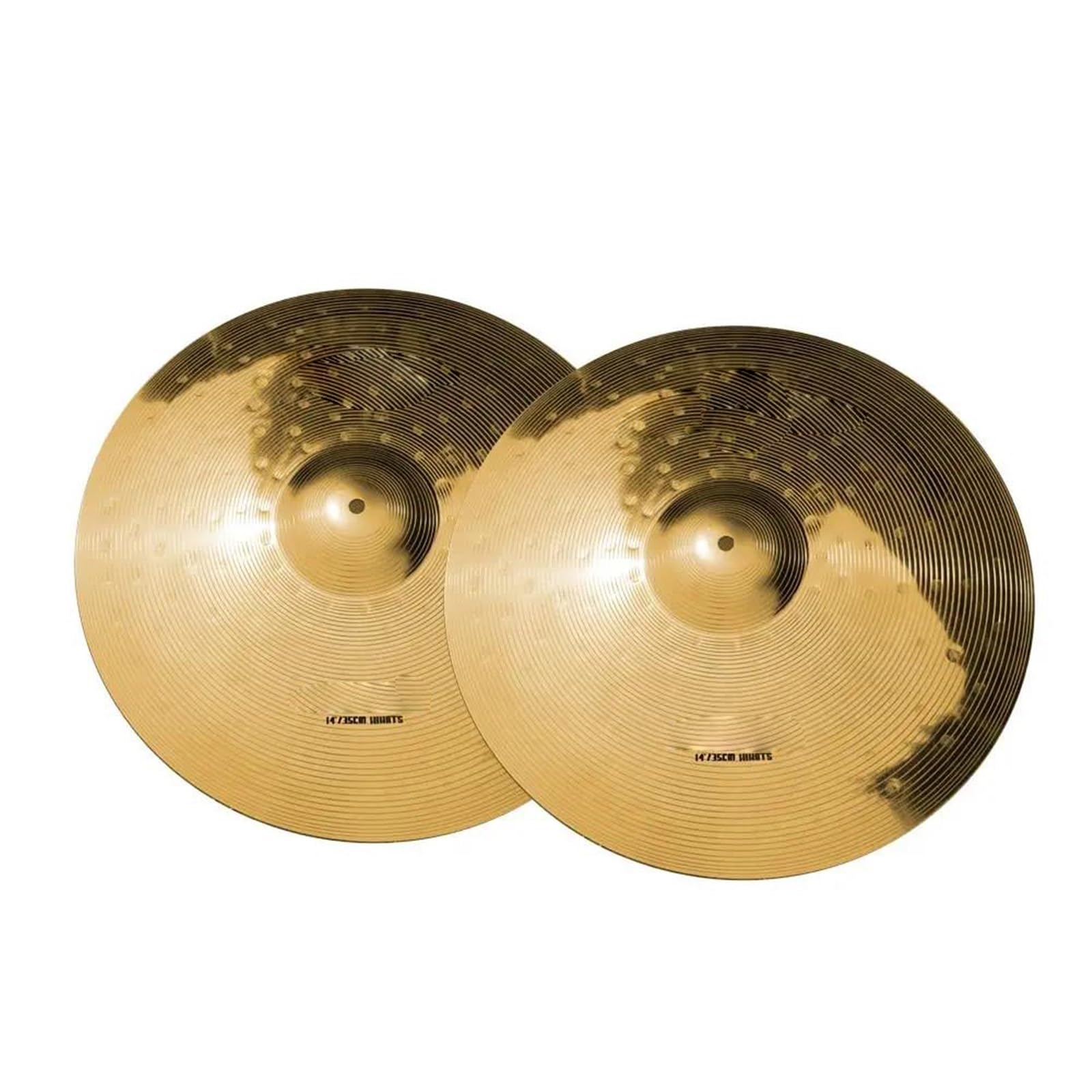 Miłośnicy Muzyki Talerz Zestaw Perkusyjny Alloy Cymbals 14 Hihats 16 Crash 18 Crashride 20inch Ride Plus I Torba 5 Sztuk(Type3 5 pcs)