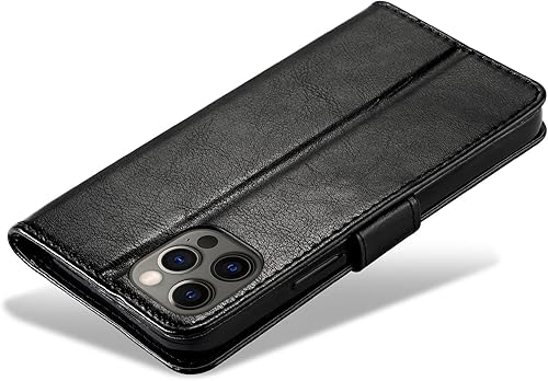 Miniatura 6 de Funda tipo cartera para iPhone 13 Pro Max, funda para teléfono con tarjetero de crédito compatible con iPhone 13 Pro Max 5G (versión de 6.7 pulgadas