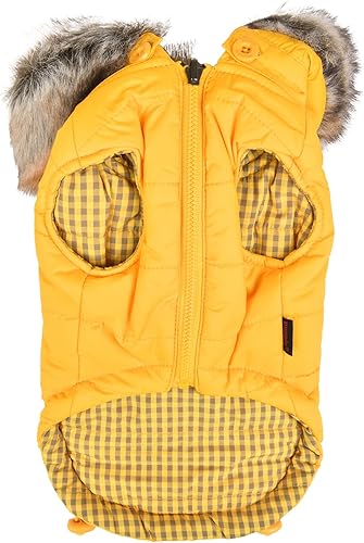 Miniatura 2 de Puppia Hollis Chaleco de Invierno para Perro - Amarillo - L