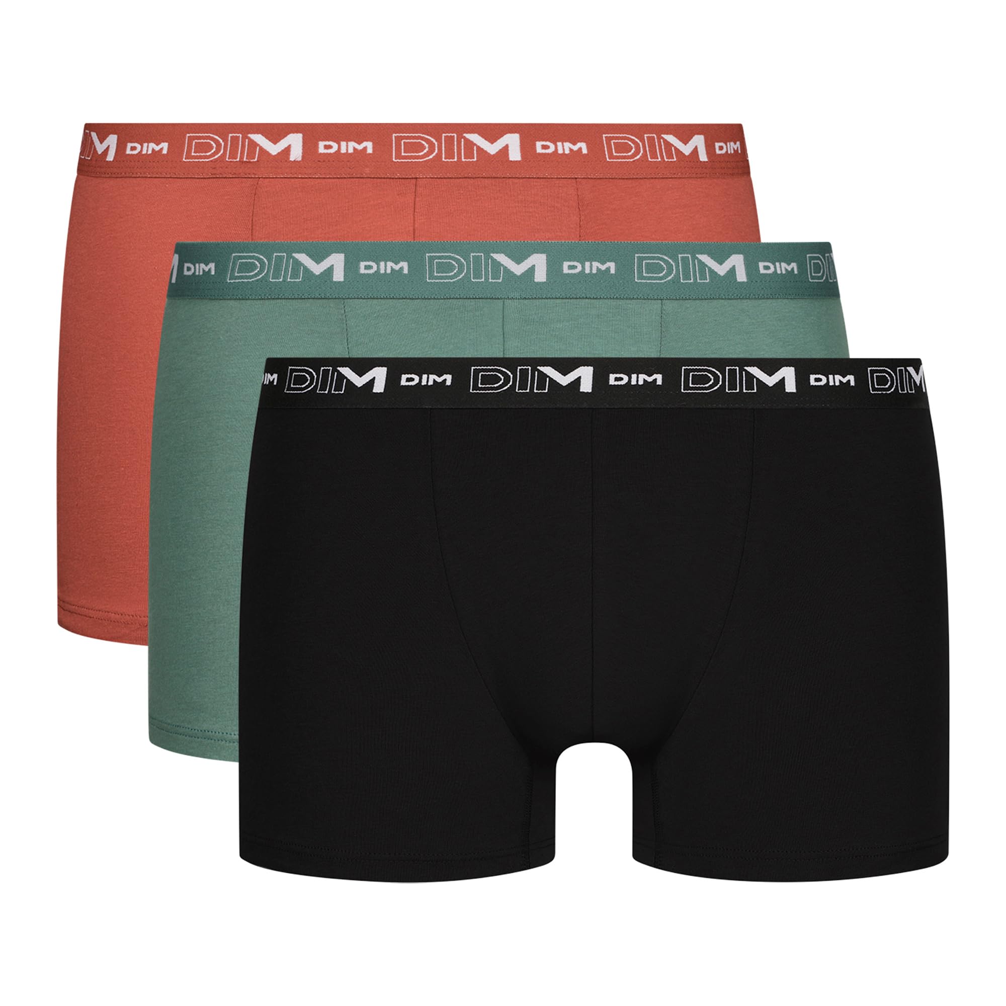 DIM Set of 3 Men's Boxers | Breathable Stretch Cotton | Optimal Fit | Label Free