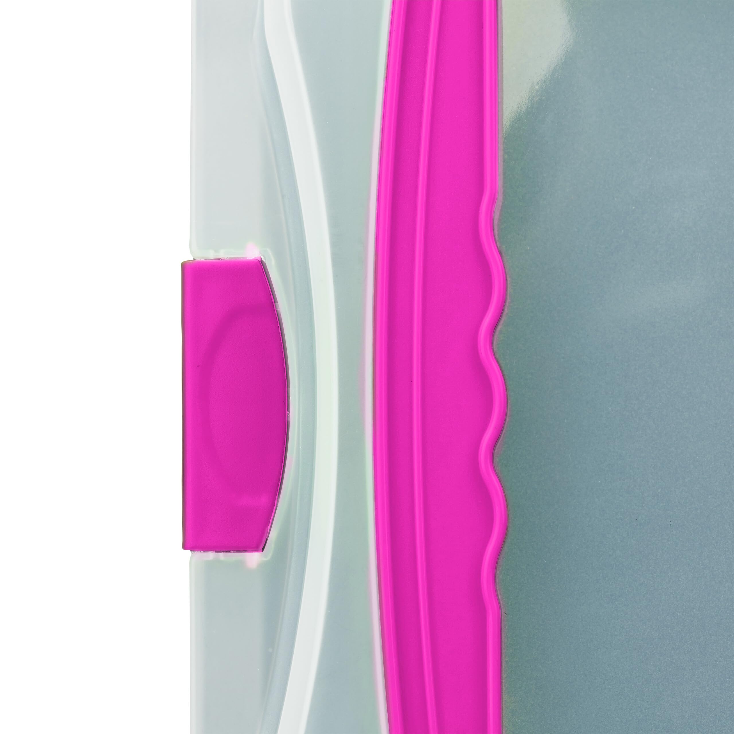 Relaxdays Teglia con Coperchio, Pirofila Rettangolare, Casseruola Portatorte con Manici, 3in1, LxP 40,5 x 32,5 cm, Rosa