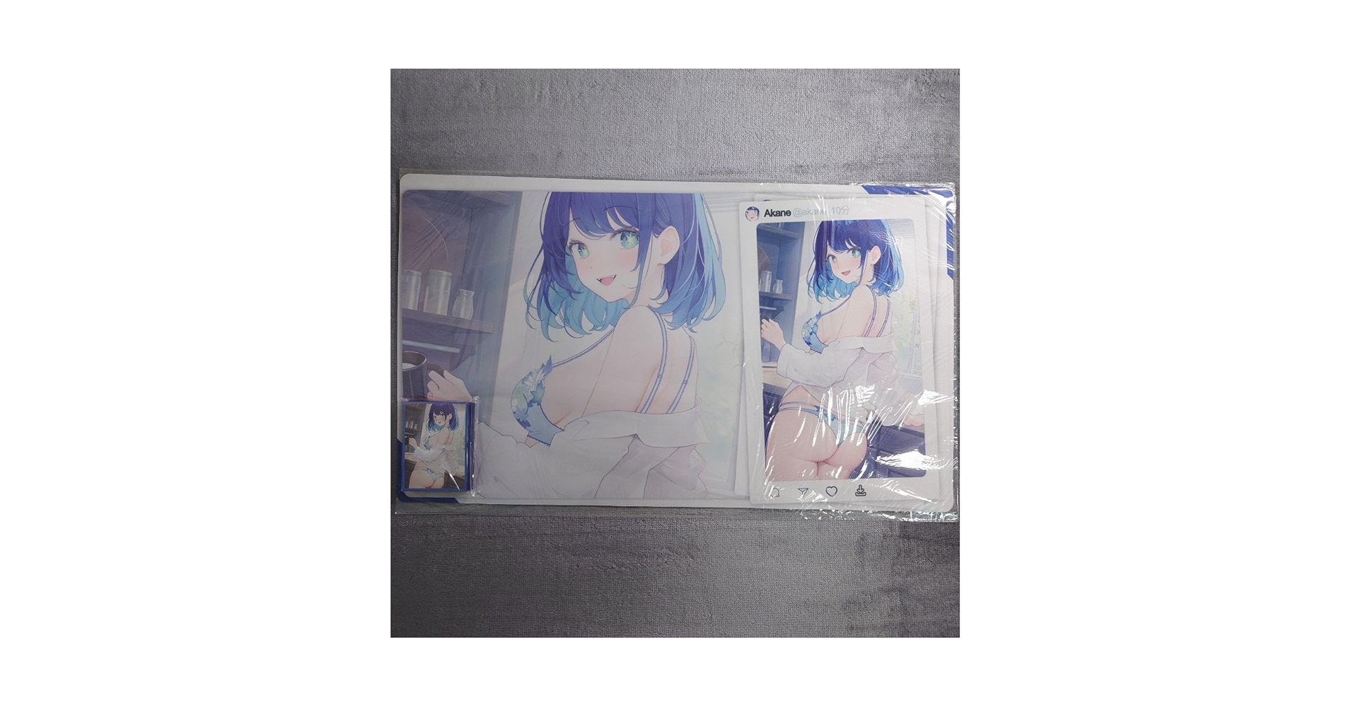 α2 推しの子 ランジェリー&ワイシャツ 黒川あかね スリーブ&プレイマット α2 推しの子 ランジェリー&ワイシャツ 黒川あかね スリーブ
