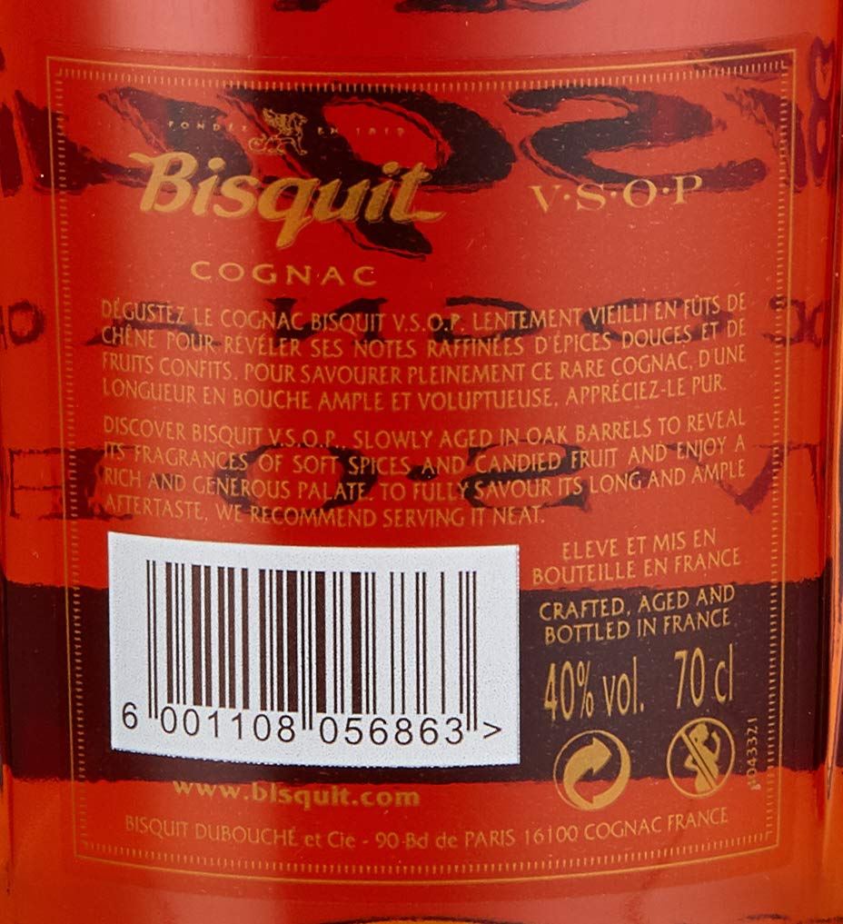 Bisquit V.S.O.P Cognac 0,7 l