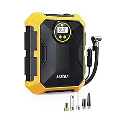 AstroAI Tire Inflator Air Compressor 12V DC Portable Air Compressor Car Accessories Auto Tire Pump 100PSI with LED Light Digital Air Pump for Car Tires Bicycles Other Inflatables