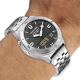 Gusengo Outdoor Sports Watch,Weather Altimeter Barometer Thermometer Pedometer Compass Watch | Sport watch with Weather Altimeter Barometer Thermometer Pedometer Compass