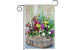 Spring Summer Garden Flags 12"x18"Inch Double Sided