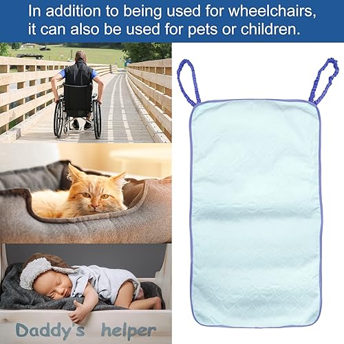 Miniatura 4 de Almohadilla de incontinencia altamente absorbente para silla de ruedas para ancianos, almohadillas impermeables de 4 capas, suave, lavable y