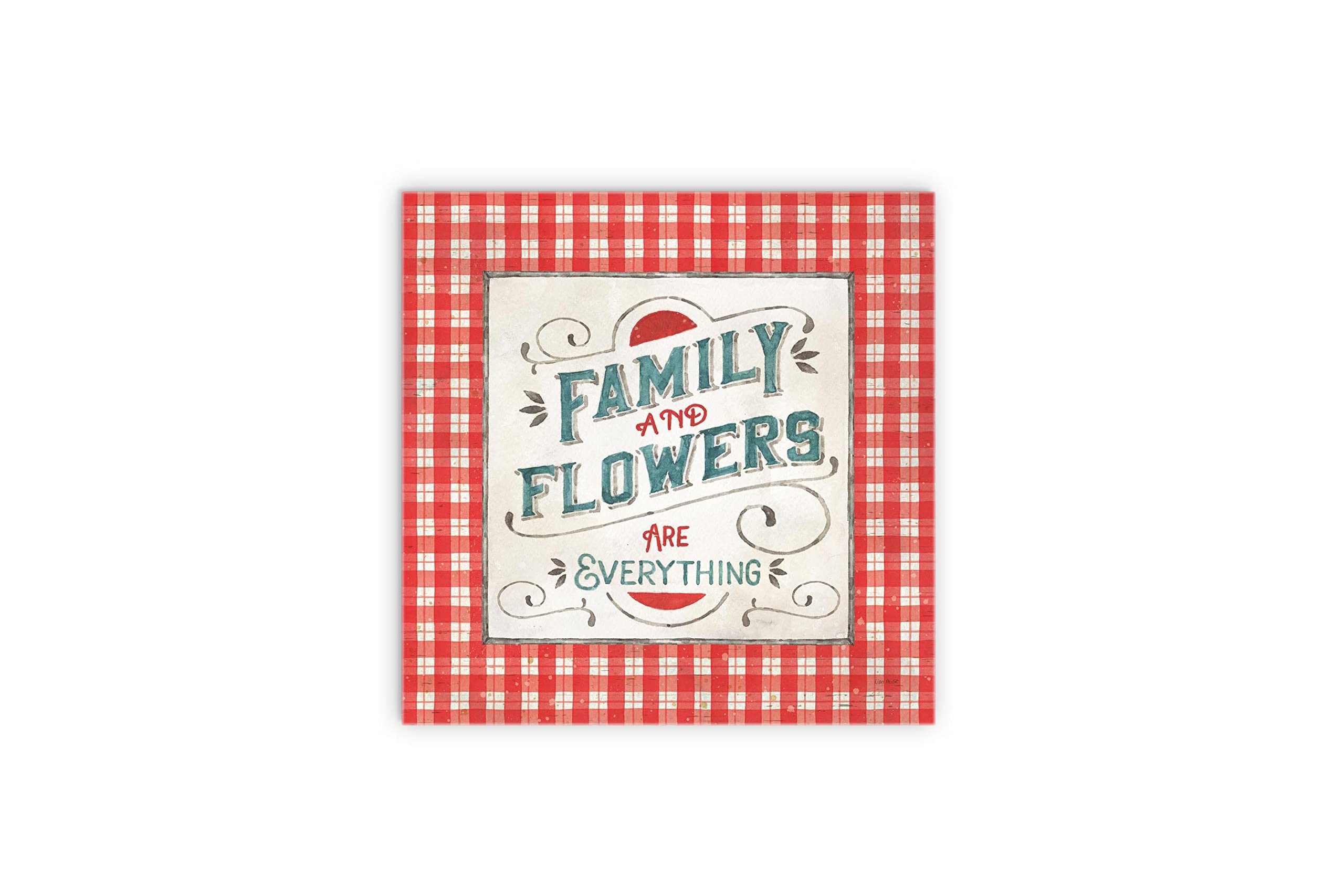 Country Fresh VII, JoyRide Home Décor Wood Plaque, 12"x12" Wall Hanging, Wood Sign, Artist Designed Home Décor, Express Your Style.