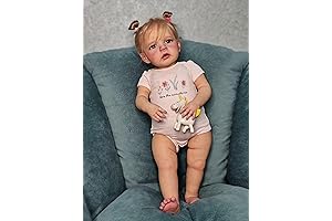 24 Inch Lifelike Reborn Baby Dolls Girl - Standable Toddler Reborn Doll...