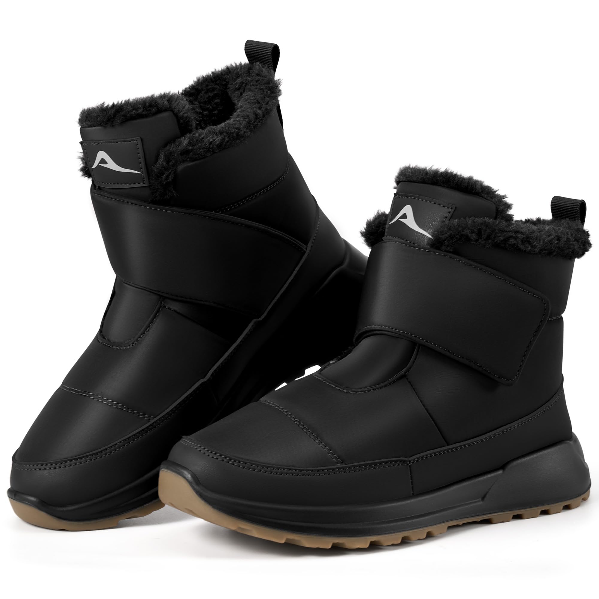 Women Snow Boots Winter Waterproof Warm Fur Lined Comfortable Booties for Outdoor Walking