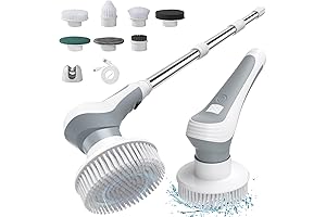 Electric Scrubber: Effortless Cleaning with Battery-Powered Convenience