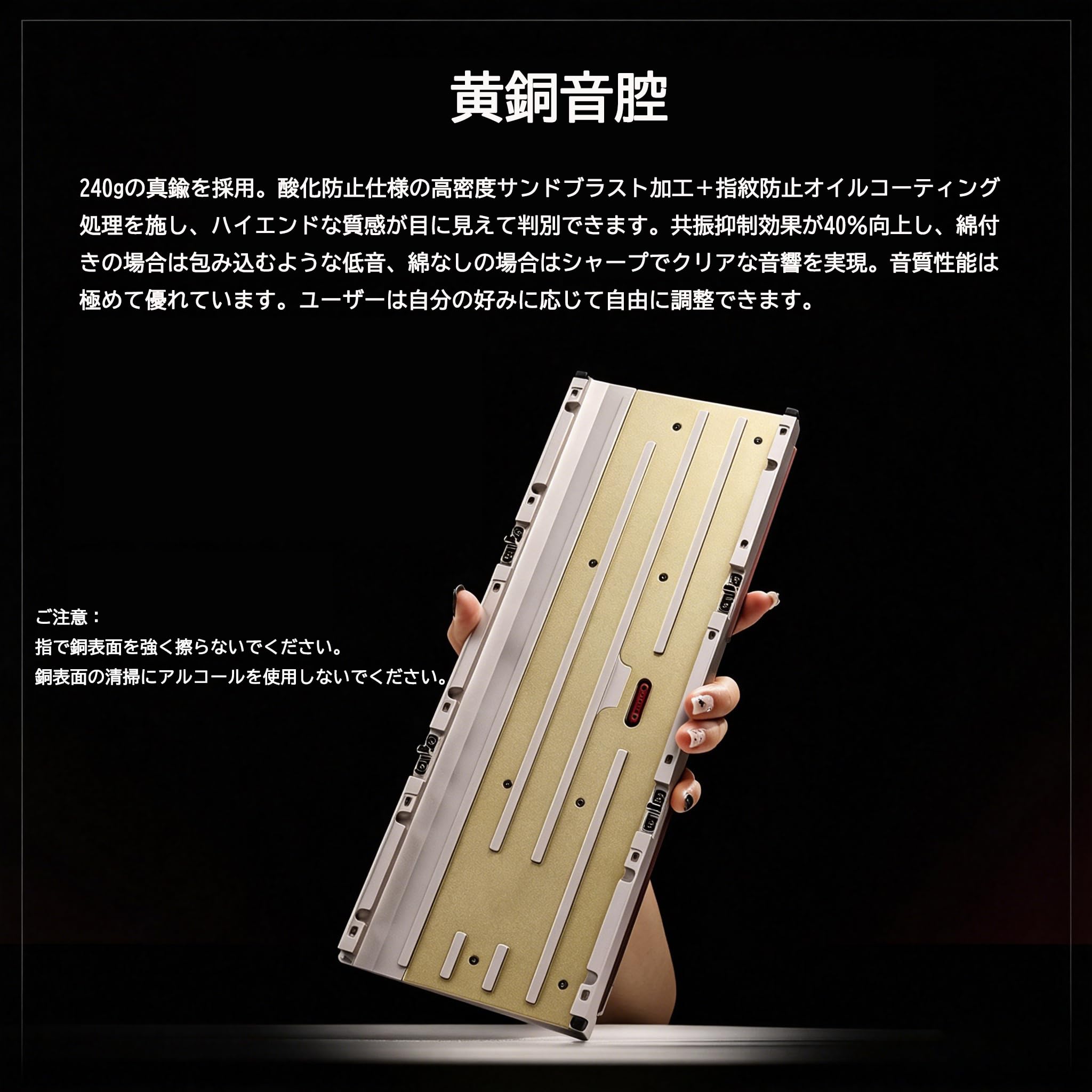 Amazon | WOBKEY ZEN 65 ゲーミングキーボード クイックリリース 無線