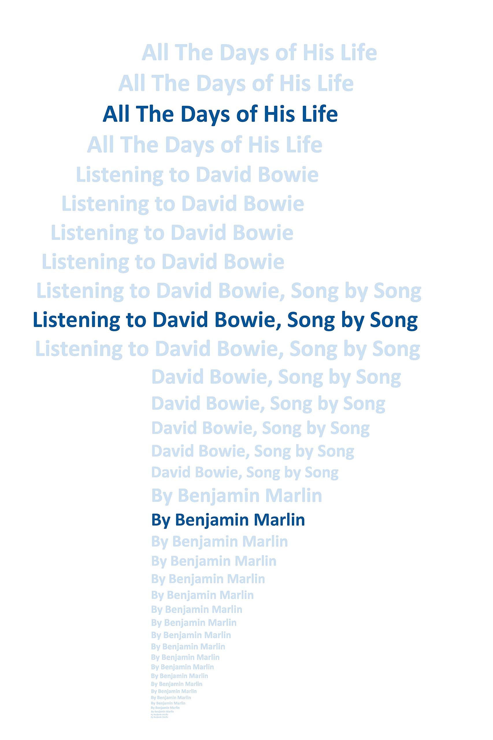 Livre David Bowie Song by Song en anglais analyse de chaque chanson