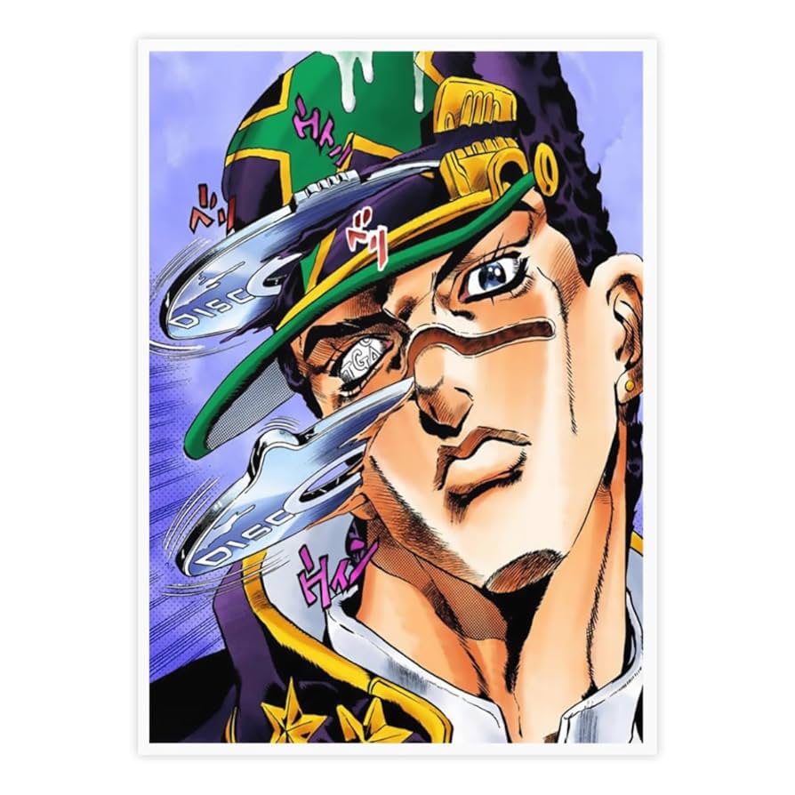 Amazon.co.jp: ステッカー ジョジョの奇妙な冒険 空条承太郎