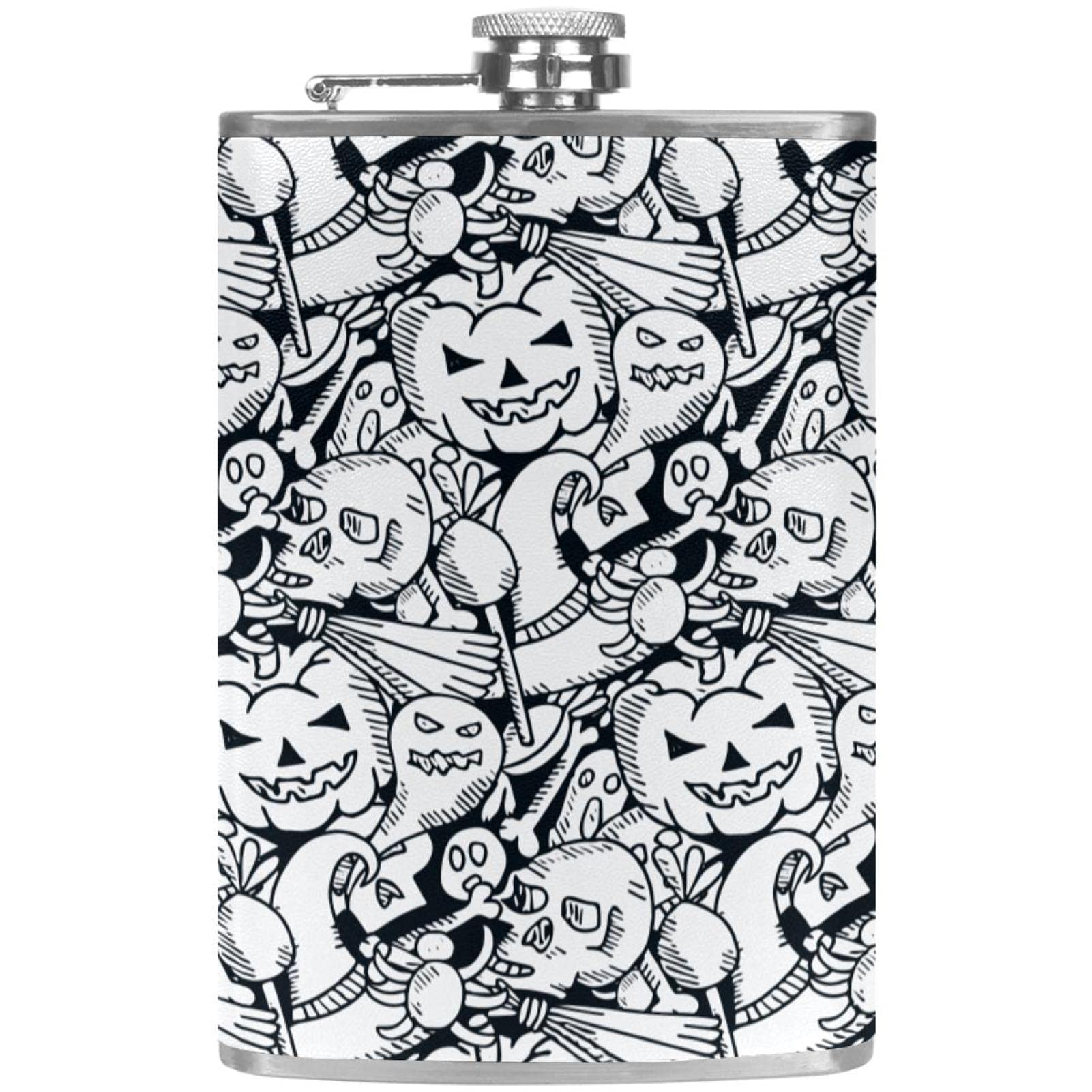 Flasque pour liqueur pour camping et barbecue avec bouteille de vin étanche style anime