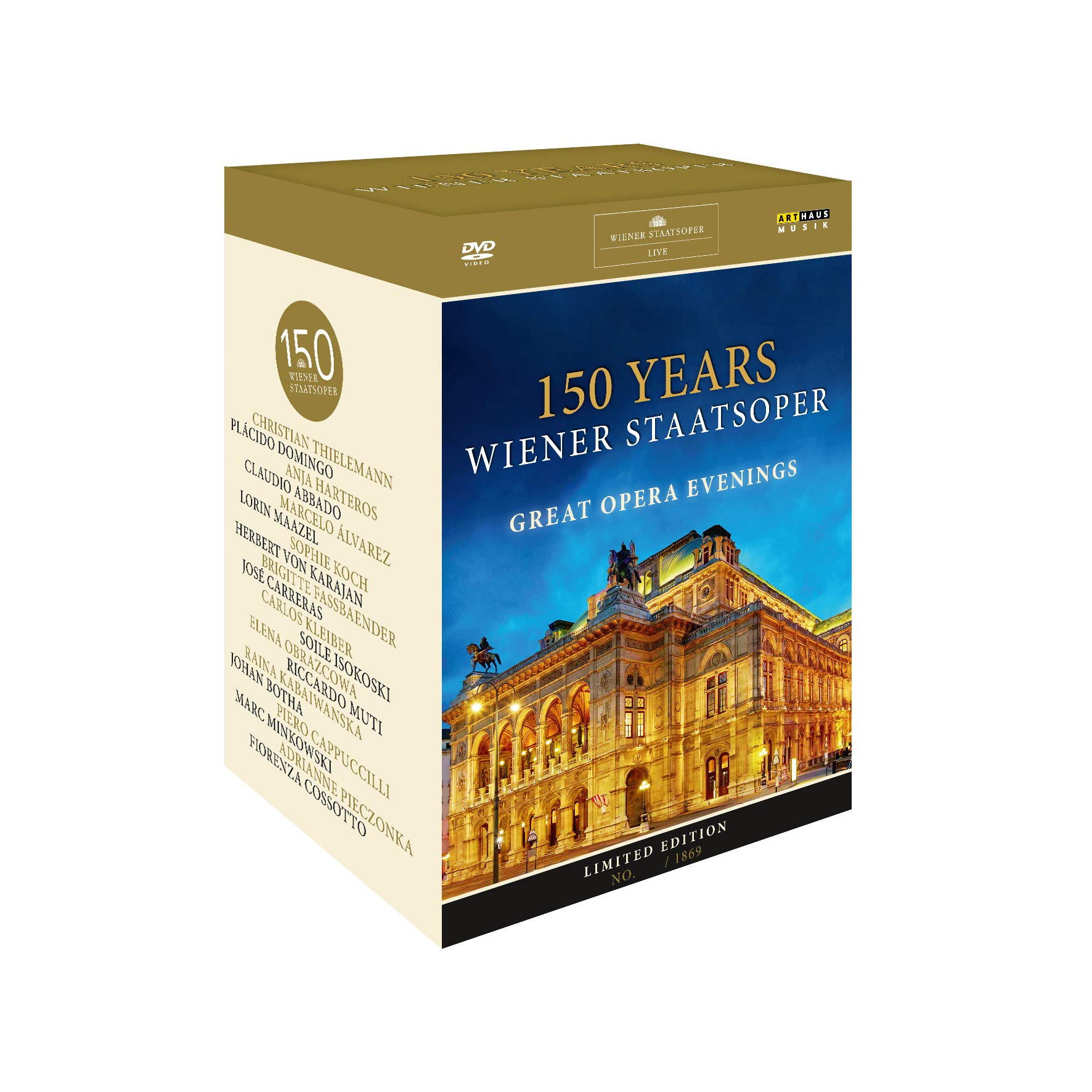 Amazon.co.jp: 150 Years Wiener Staatsoper Great Opera Evenings