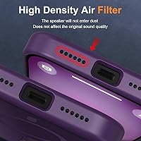 Vista 160 de MOCCA - Funda magnética resistente para iPhone XR de 6.1 pulgadas, compatible con MagSafe, funda con protección contra caídas de grado militar