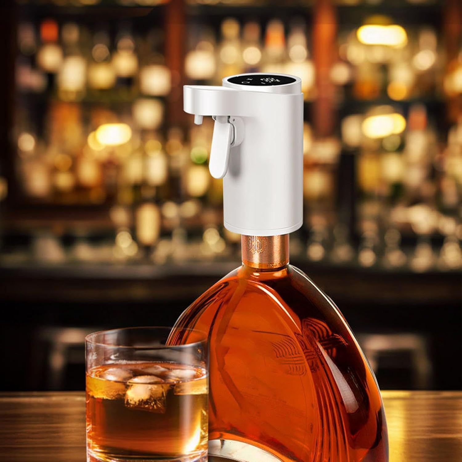 Wine Aerator Dispenser Smart Decanter Rechargeable image 3