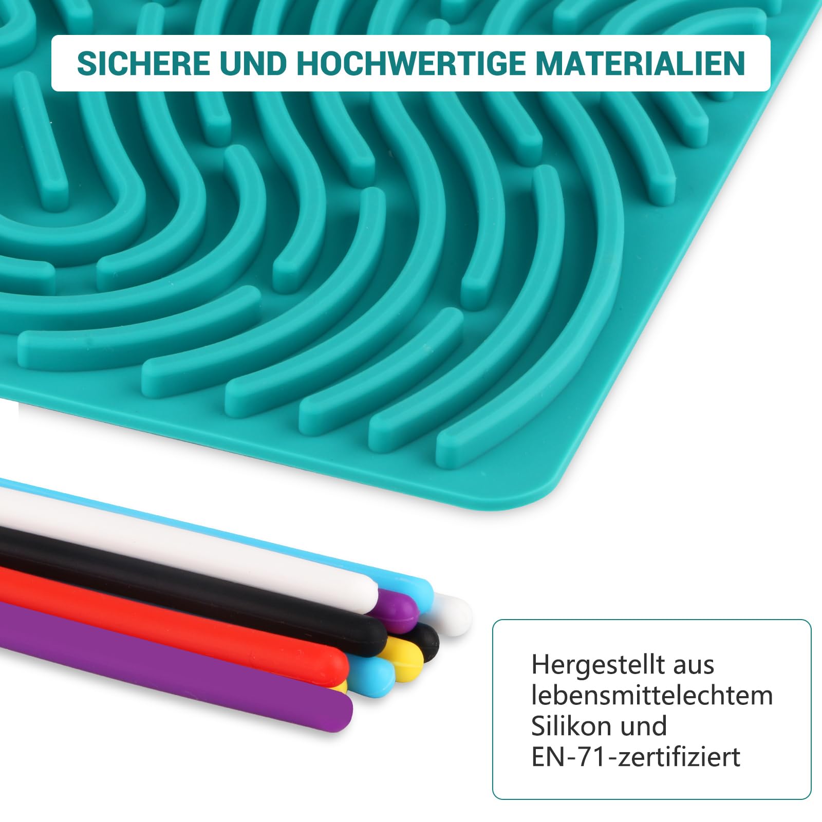 Montessori Sensorik Spielzeug für Kinder ab 3+ und Erwachsene,Autismus Spielzeug mit 11 Zählstangen und Reisetaschen