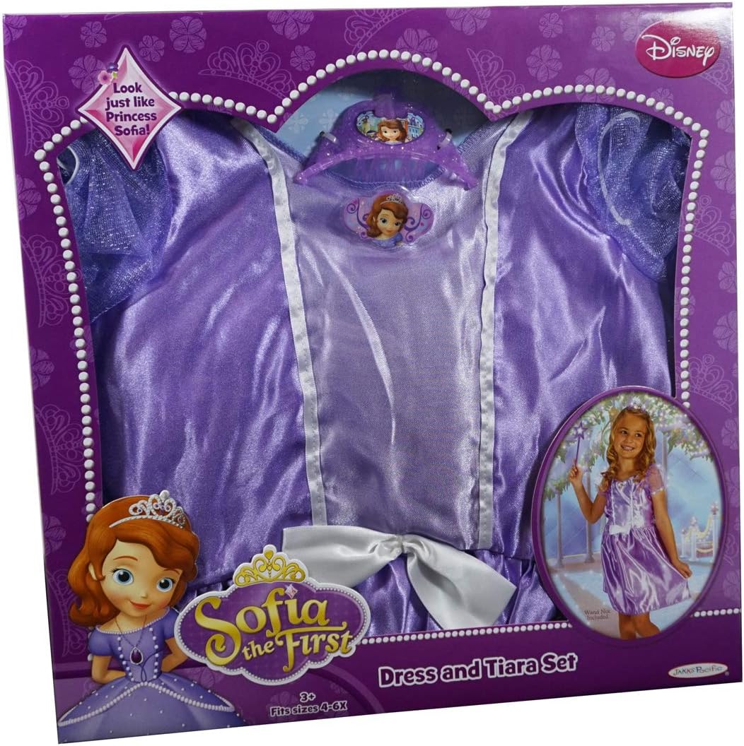 Princess Sofia the First Dress and Tiara Set