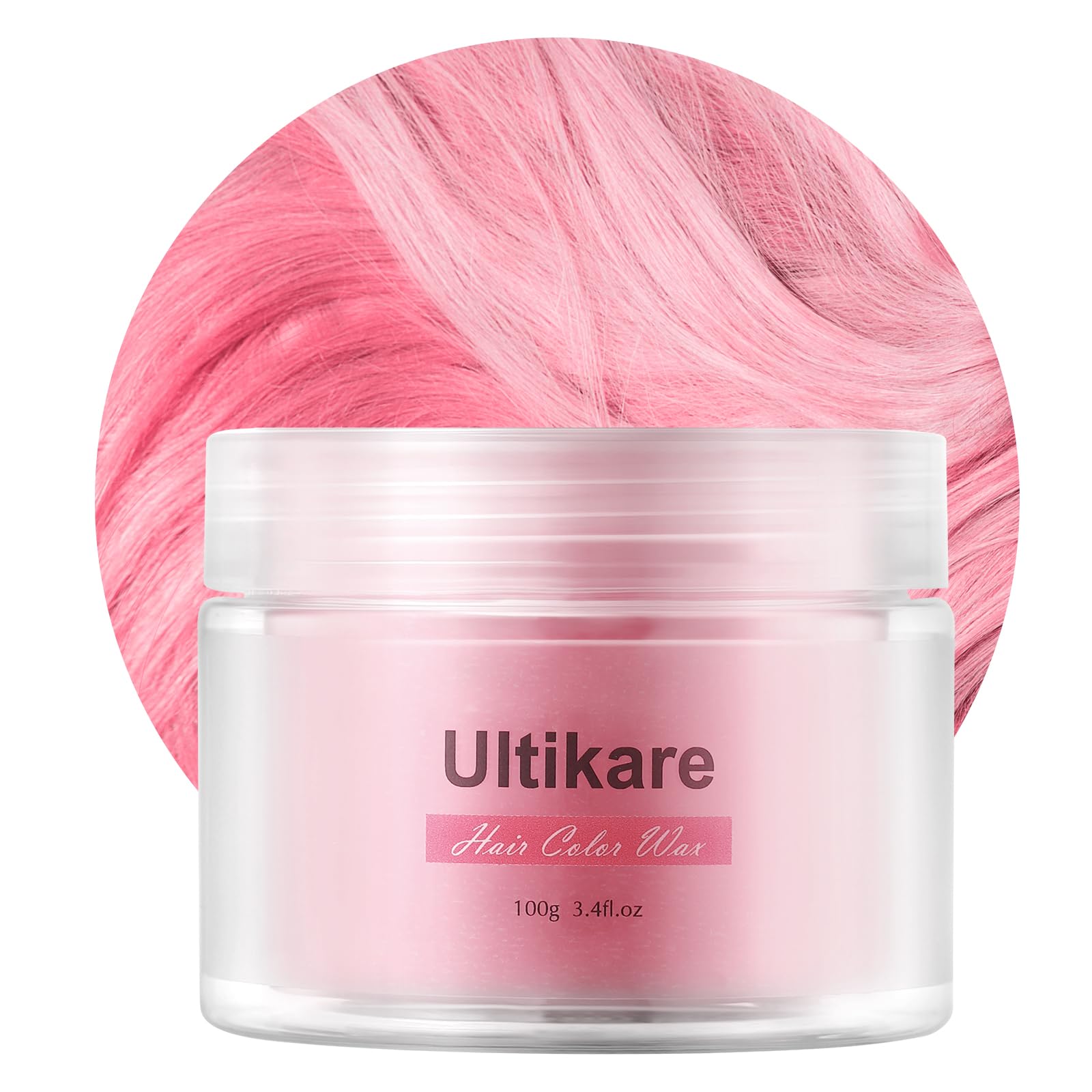 Cera de color para el cabello, cera temporal para el cabello, crema instantánea para el cabello, lavable, pomada de color natural, para hombres y mujeres, para fiestas, cosplay y Halloween