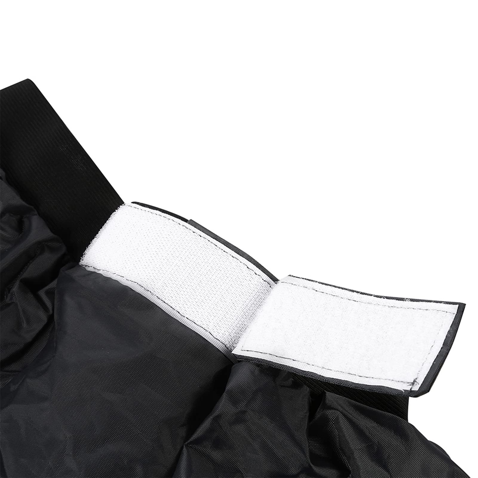 Shanrya Copertura Universale Regolabile per Paraspruzzi, Paraspruzzi Portatile per Kayak, Impermeabile Professionale in Nylon per Canoa Kayak (Nero)