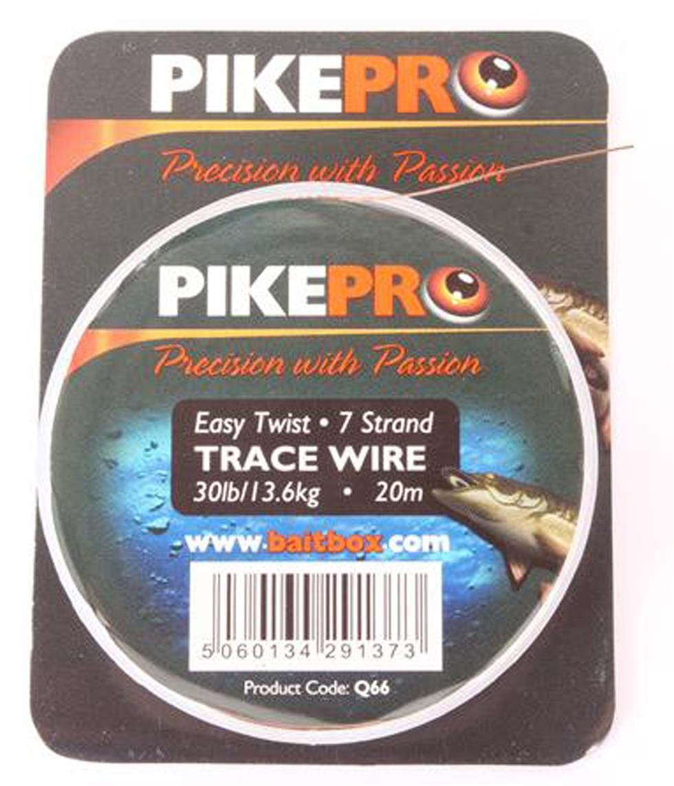 PikePro Trace Wire 20m 30lb 20m