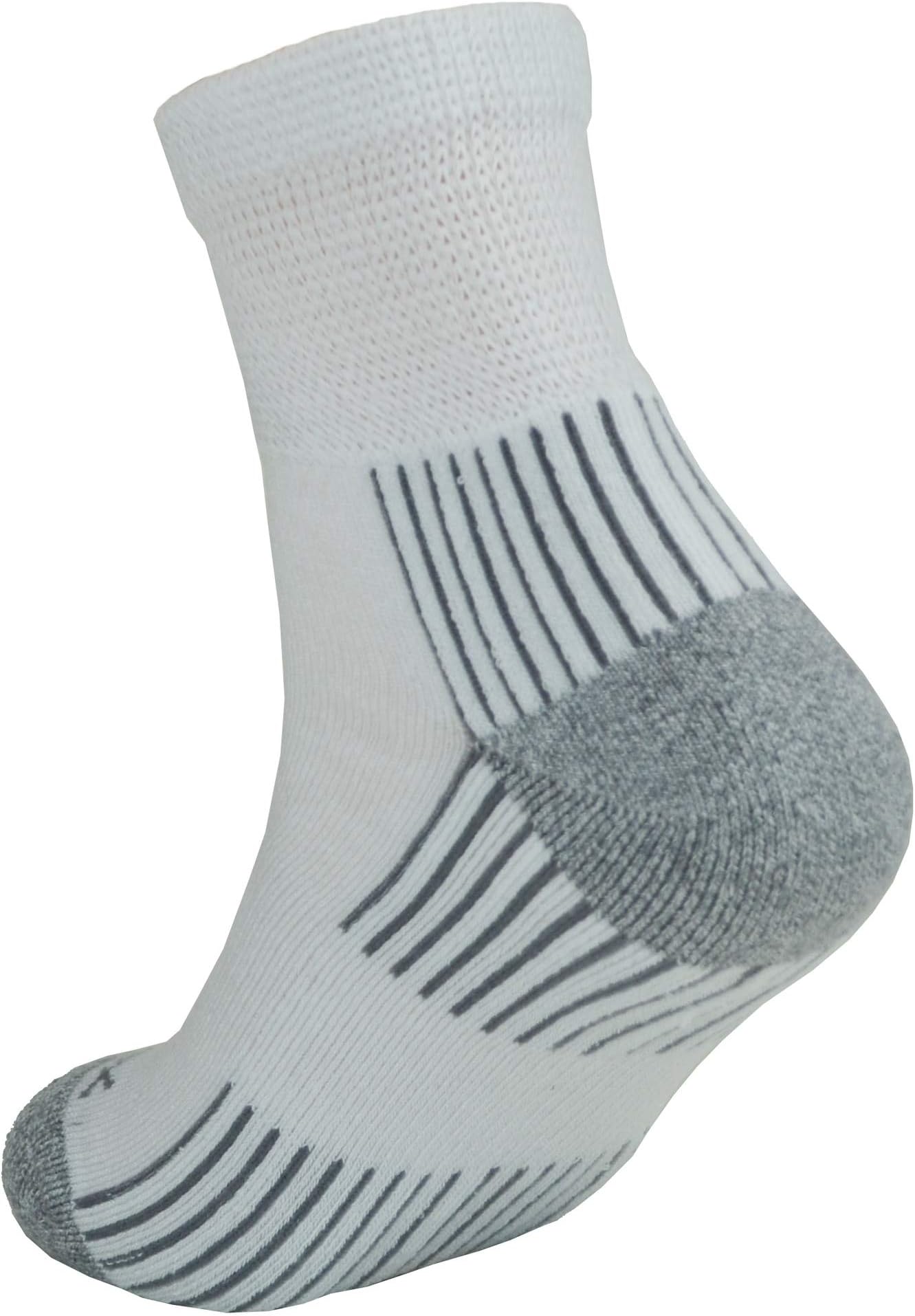 EcosoxDiabetic Viscose made from Bamboo Quarter | 5 Pack | with Arch Support Socks