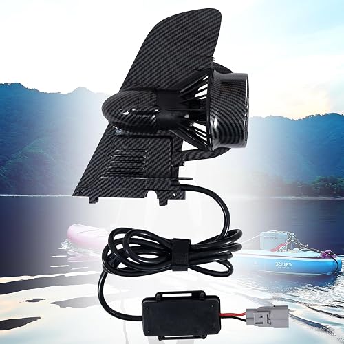LEDONNE SUP Electric Fin Underwater Thruster Electric Surfboard Electric Surf Fin Electric Fin Thruster for Surfboard Electric SUP Fin Kit